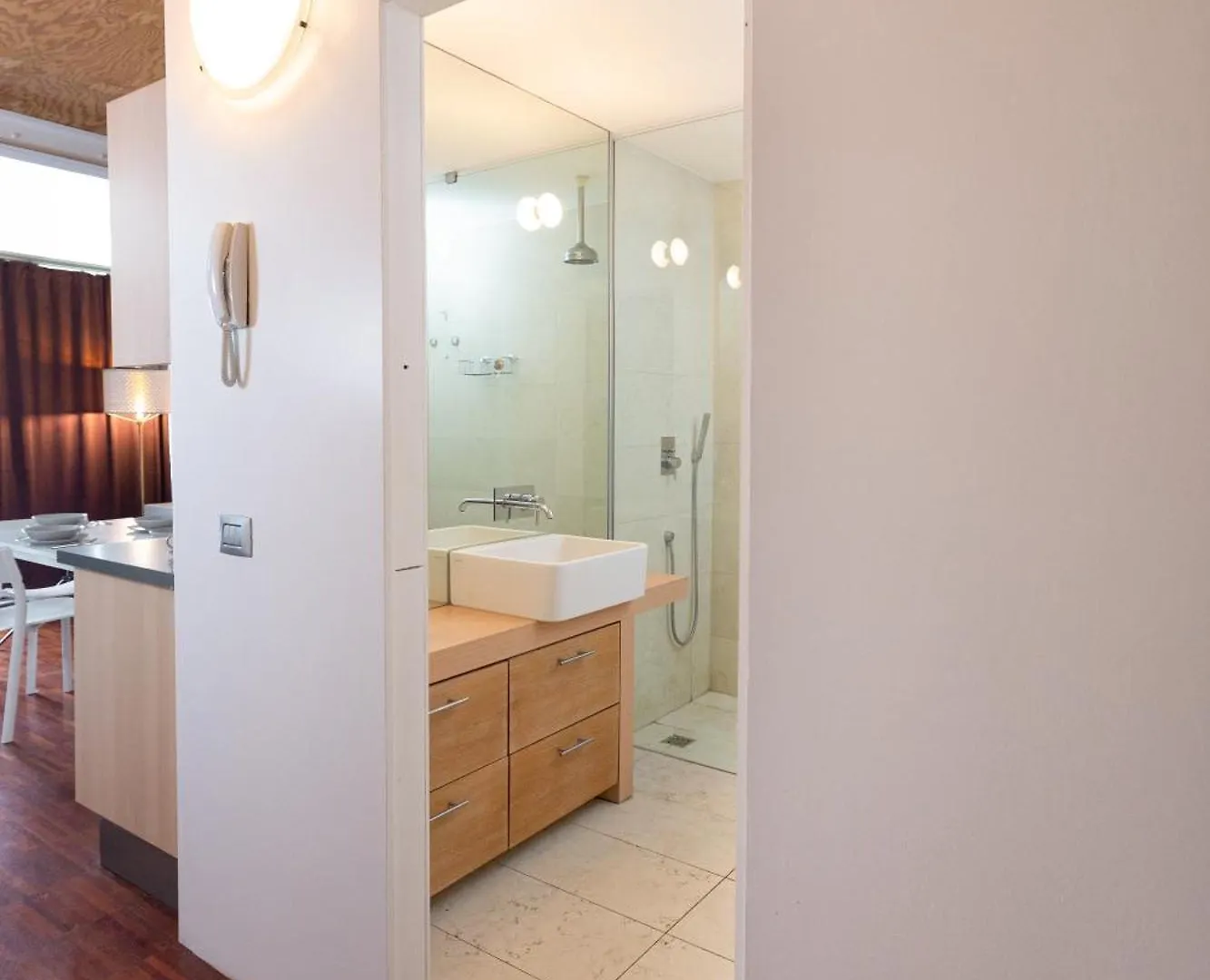 White And Brown Exclusive Loft With Terrace - Free Parking - M2 Station Apartment Milan